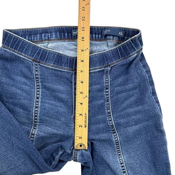 Pure‎ Jill J. Jill Women's XSP XSmall Petite Slim Leg Ankle Elastic Waist Jeans - Picture 12 of 16
